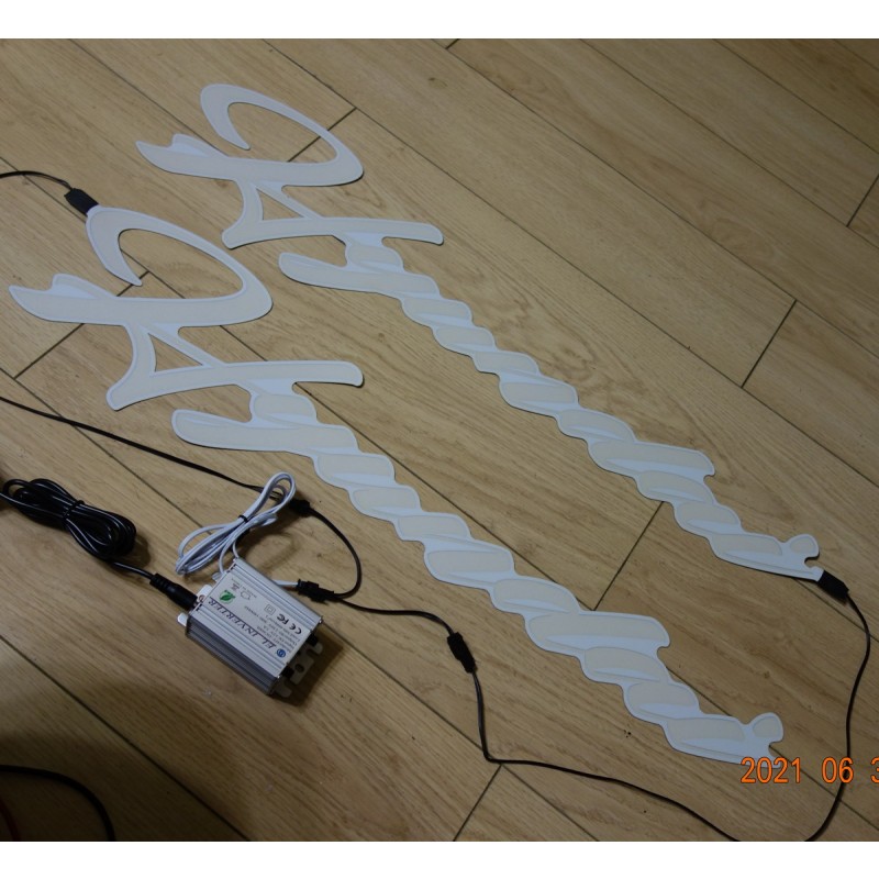 EL Car Stickers Manufacturer - Ultra-Thin Well-Fitted Visible Night Driving