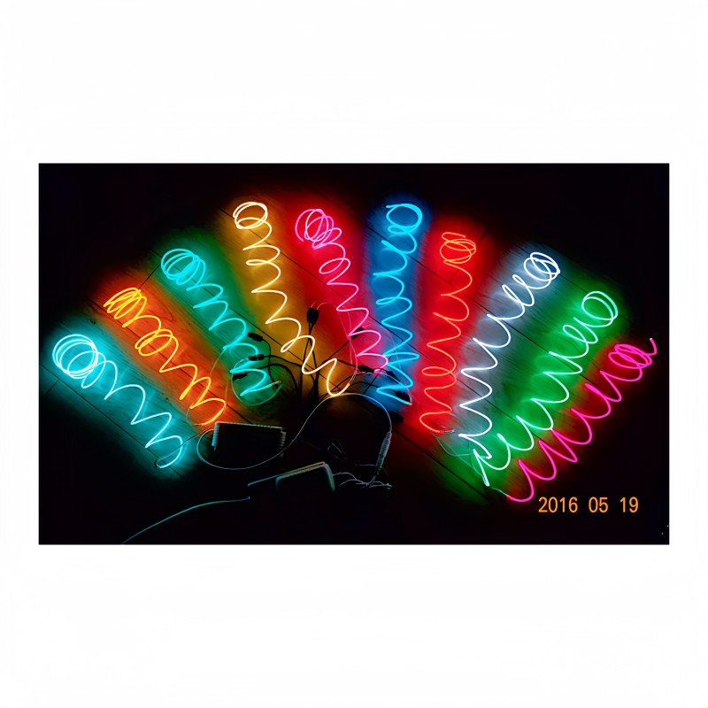 EL Wire Manufacturer - Super Bright 2.6mm Commercial Lighting Display Cabinets