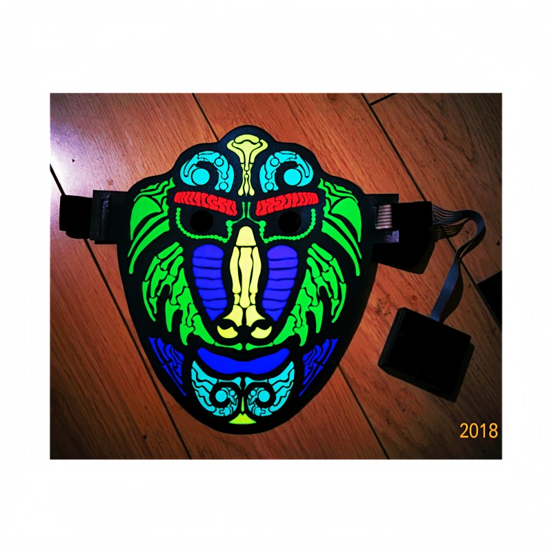 EL Voice-controlled Mask Manufacturer - Specially Designed Bars KTVS Nightclubs