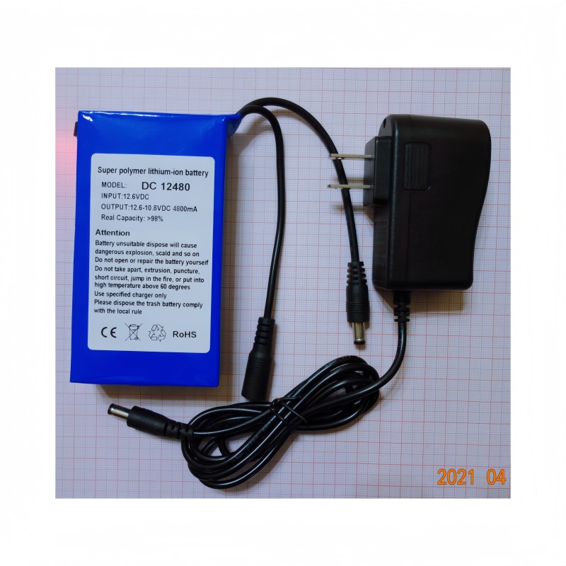 Lithium Battery Pack Manufacturer - 12V 9800mAh for Lighting Equipment LED