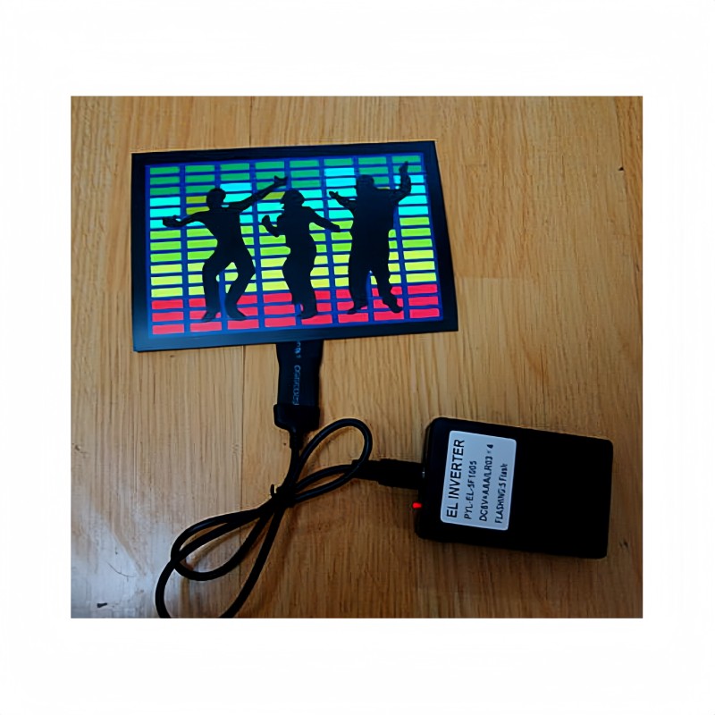 EL Sheet Sticker Factory - Voice Control Flash Mode Bar KTV Sync DJ Music