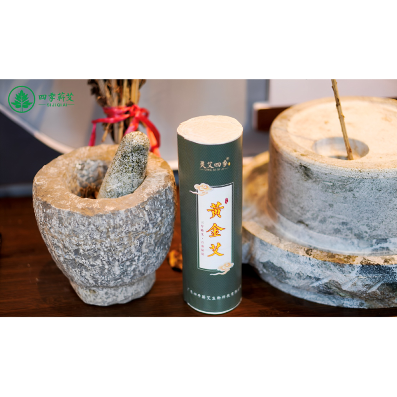 Chinese Herbal Moxa Stick Manufacturer - 100% Pure Natural Saffron Mint Gold Ratio