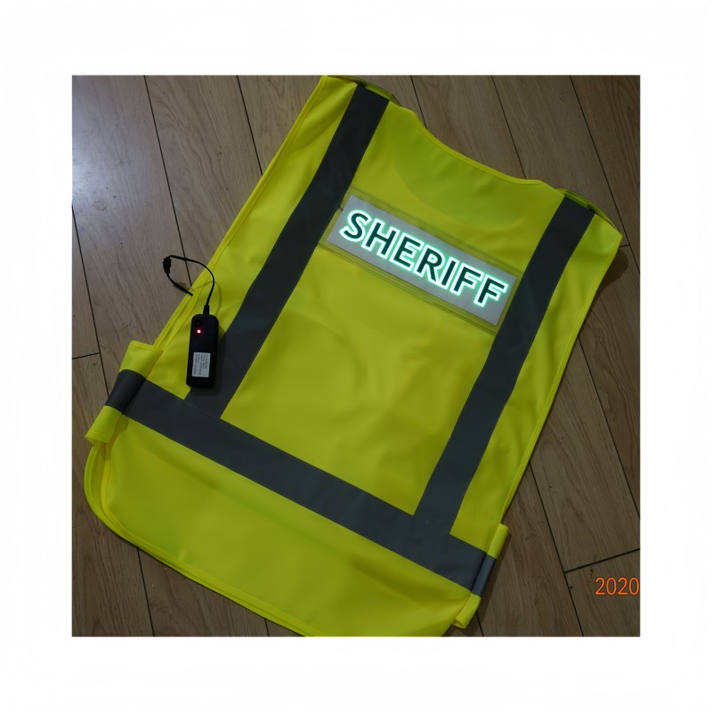 EL Luminous Safety Vest Manufacturer - Uniform Light No Glare Night Security