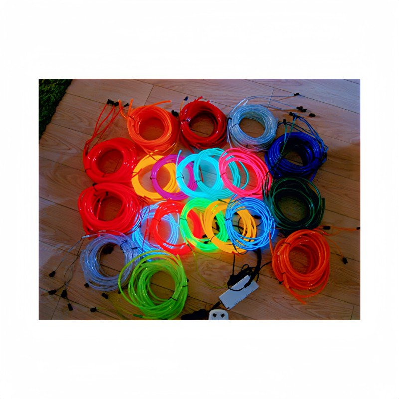 EL Wire Supplier - High Brightness 2.6mm AC Constant Light Sound Control