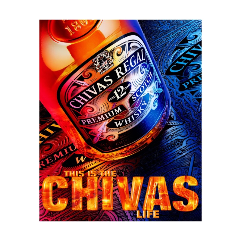 EL Advertising Poster Manufacturer - Whiskey Rum Vodka Ultra-thin Custom Logo