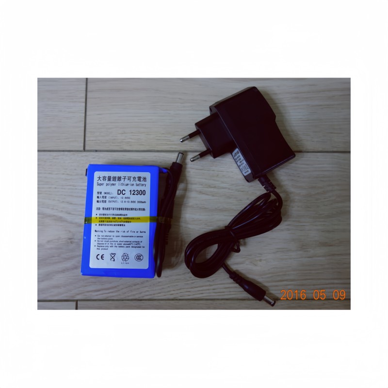 Lithium Battery Supplier - 12V 9800mAh for Security Systems Surveillance Cameras