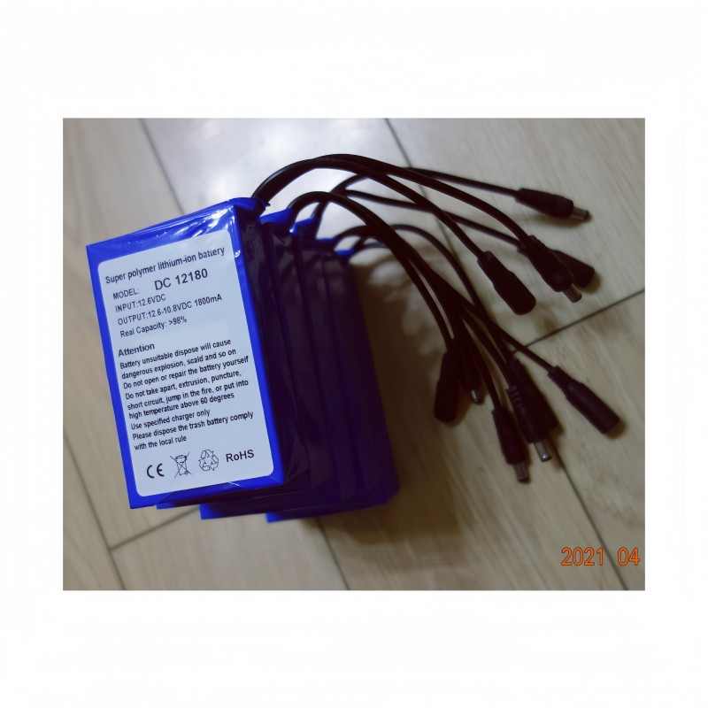 Lithium Battery Manufacturer - High-performance 12.6V 1800mAh Custom Voltage Size
