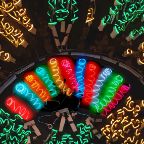 EL Wire Supplier - High Brightness 2.6mm AC Constant Light Sound Control