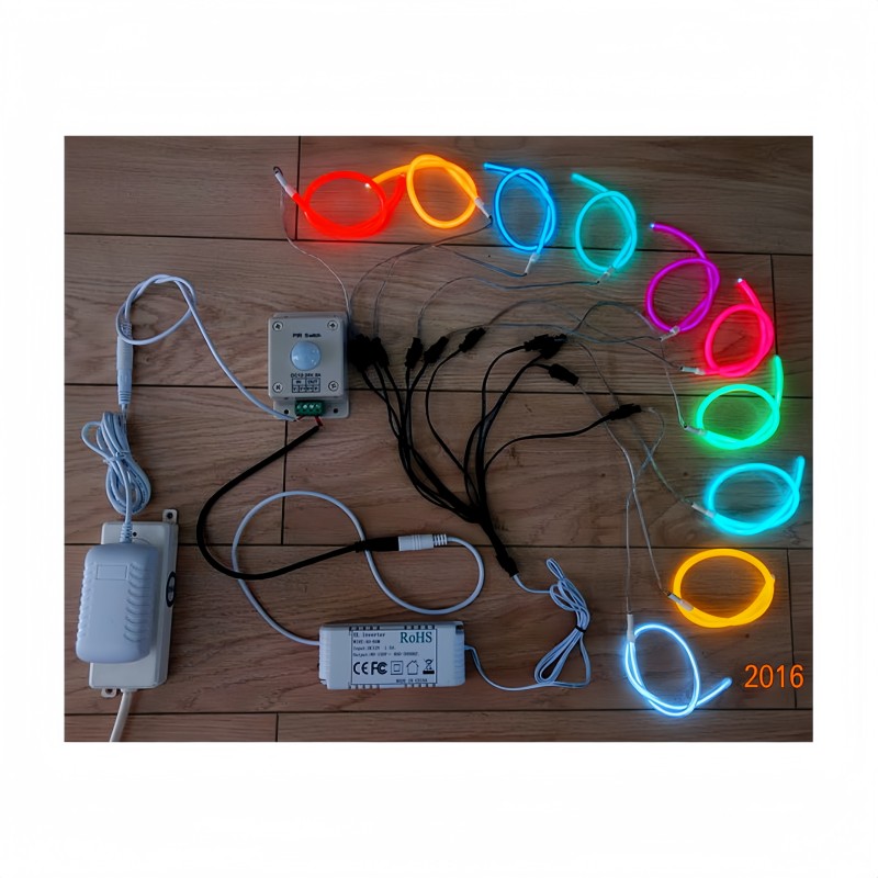 EL Wire Factory - Polar Light 3 5.0mm Super Bright Flexible 10 Colors