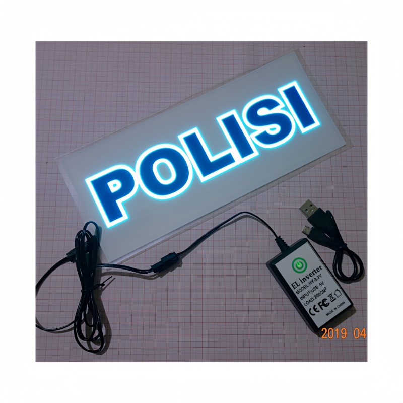 EL Safety Vest Manufacturer - PYL Soft Even Light Reflective Double Glow Rainy