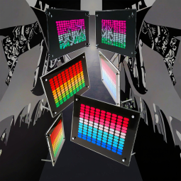 EL Advertising Poster Supplier - Voice-Activated Bar KTV Flash Sync Music Light