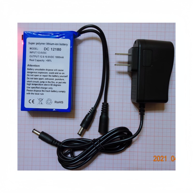 Lithium Battery Factory - 12V 4800mAh Security Emergency Outdoor LED Lighting