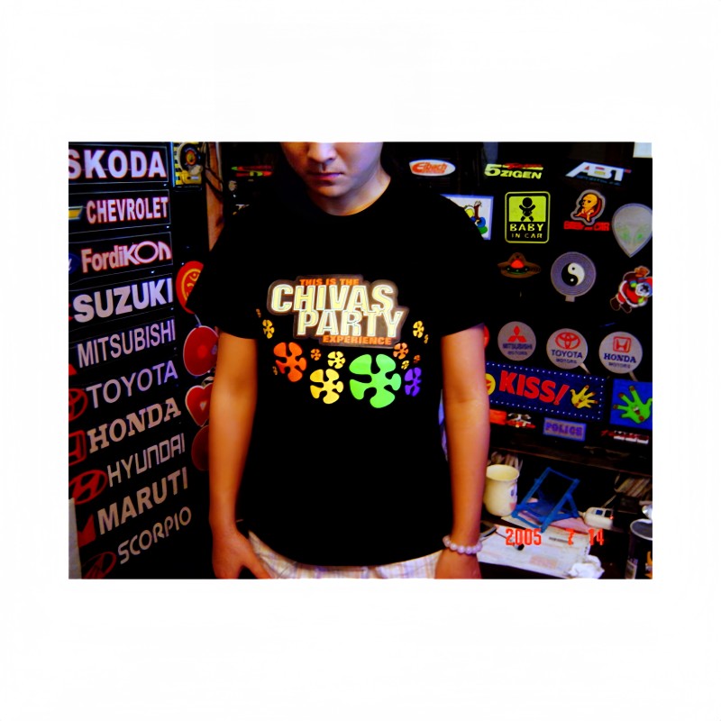EL Flash T-SHIRT Supplier - Flexible EL Sheet 4 AAA Batteries Inverter CHIVAS