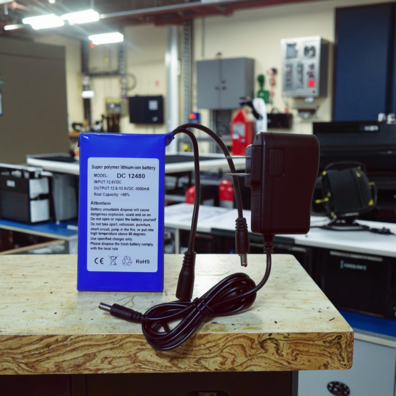 Lithium Ion Battery Factory - 9800mAh 12V for LED Work Lights Emergency Searchlights