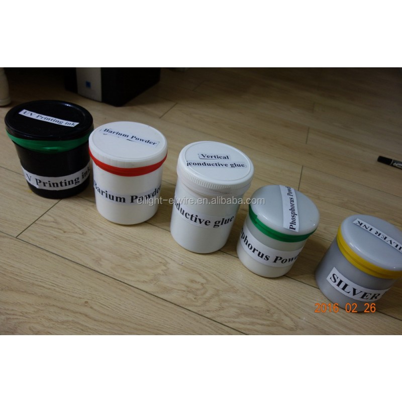 EL Phosphorus Powder Manufacturer - Blue-green Barium Powder SILVER INK ITO