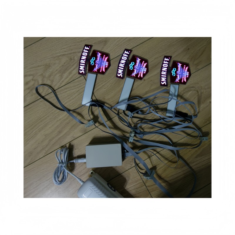 EL Bottle Label Manufacturer - Customizable Luminous Sheet Brand Logo Size