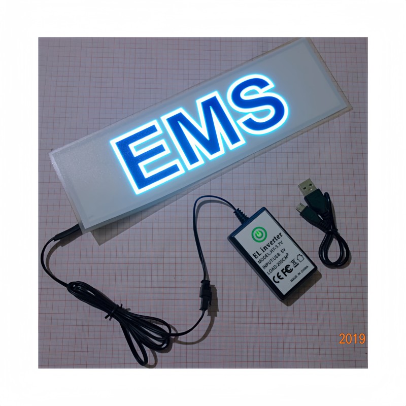 EL Safety Vest Manufacturer - PYL Soft Even Light Reflective Double Glow Rainy