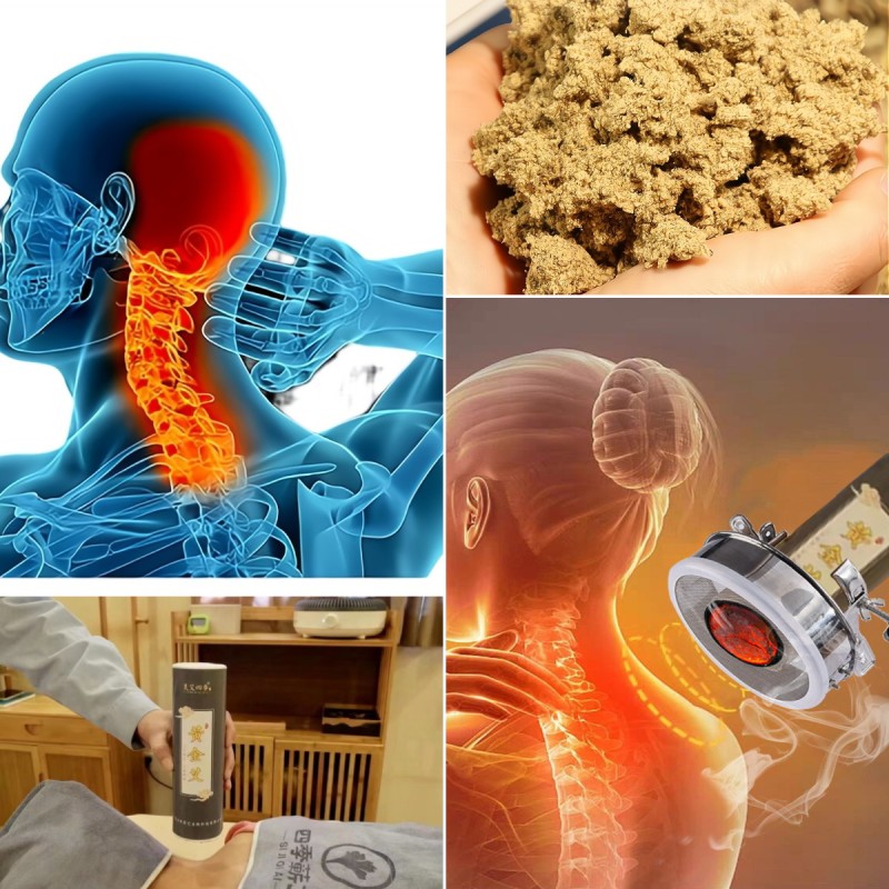 Moxibustion Products Supplier - Pure Natural Moxa Stick Cone Clear Meridians