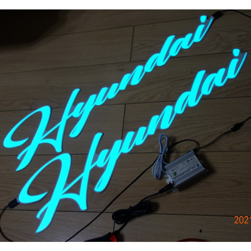 EL Car Stickers Manufacturer - Ultra-Thin Well-Fitted Visible Night Driving