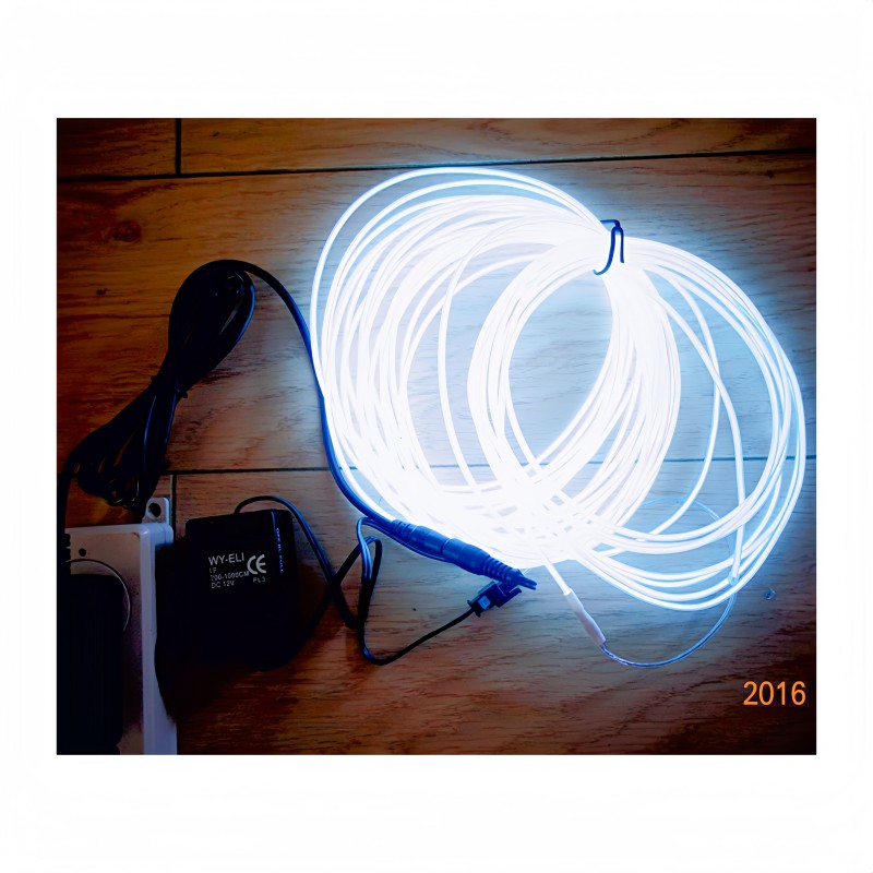 EL Wire Supplier - High Brightness 2.6mm AC Constant Light Sound Control