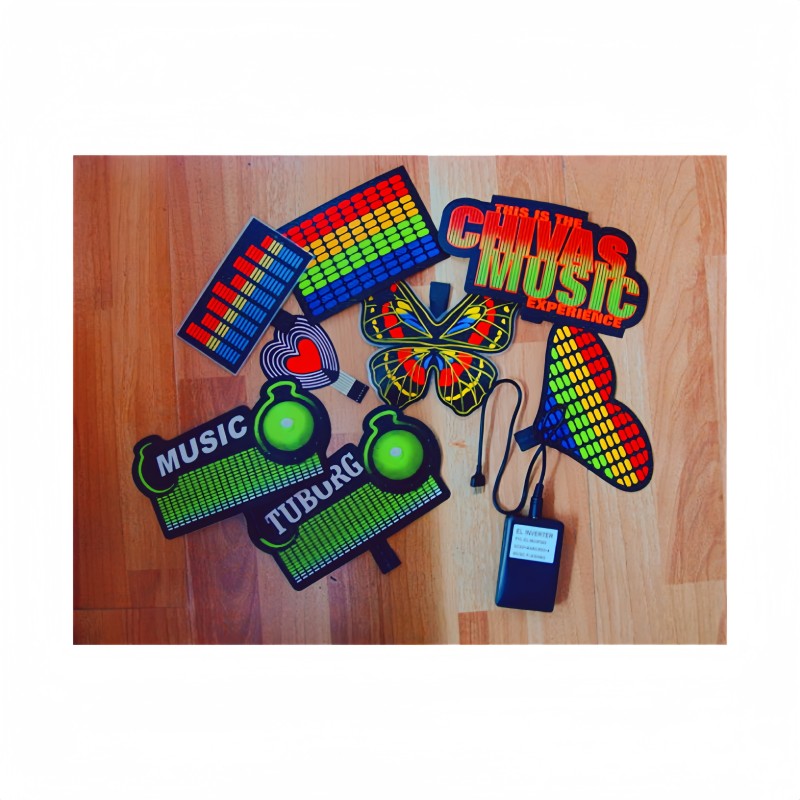 EL Sheet Sticker Manufacturer - Custom Voice Control Flash Mode Enhancing Atmosphere