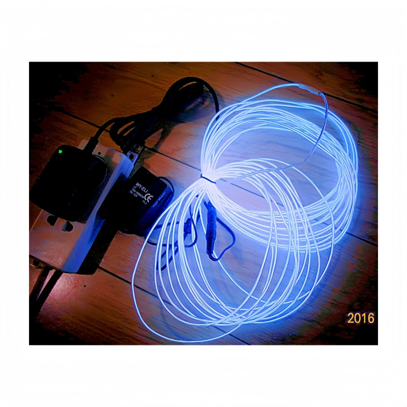 EL Wire Supplier - High Brightness 2.6mm AC Constant Light Sound Control