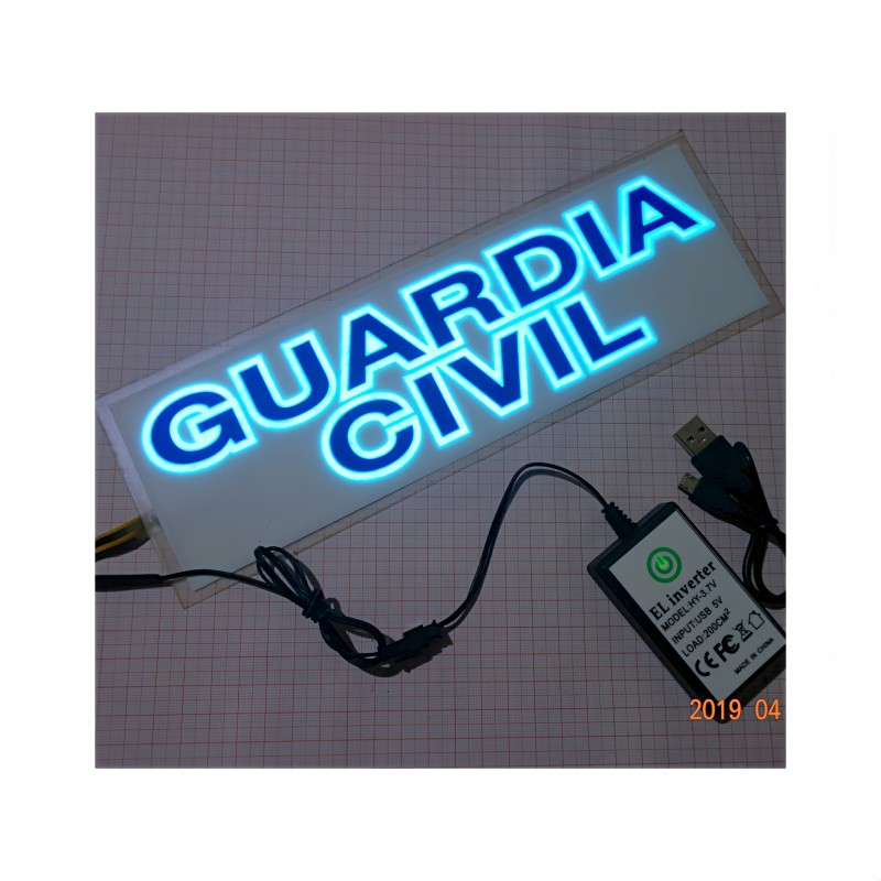 EL Lighted Safety Vest Factory - 5V USB EL Inverter Soft Light Safety Custom