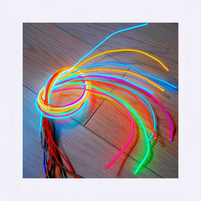 EL Wire Supplier - High Brightness 2.6mm AC Constant Light Sound Control