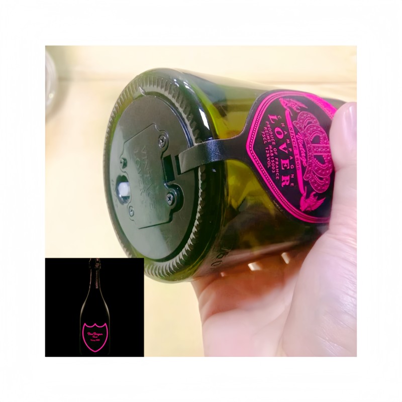 EL Bottle Label Factory - Customizable for Wine Promotion Bar KTV Design