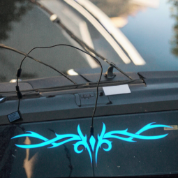EL Car Sticker Factory - High-Brightness Custom Exclusive EL Cold-Light Emblem
