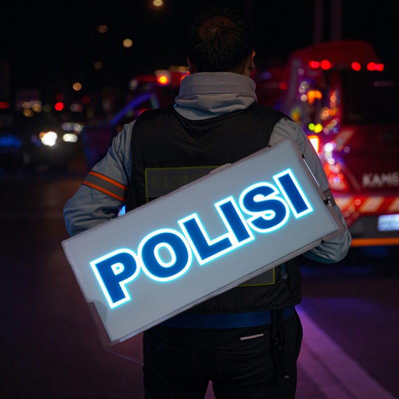 EL Safety Vest Factory - 5V USB Battery Inverter Multi-area EL Layout 300m