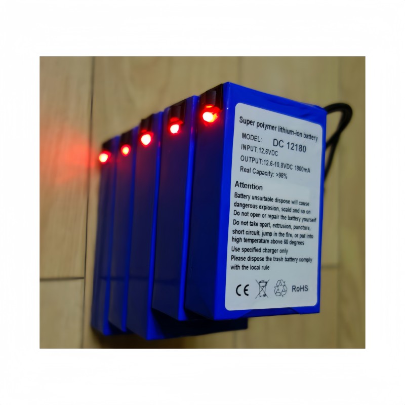 Lithium Battery Pack Supplier - 12V Multiple Capacity 1800mAh to 9800mAh