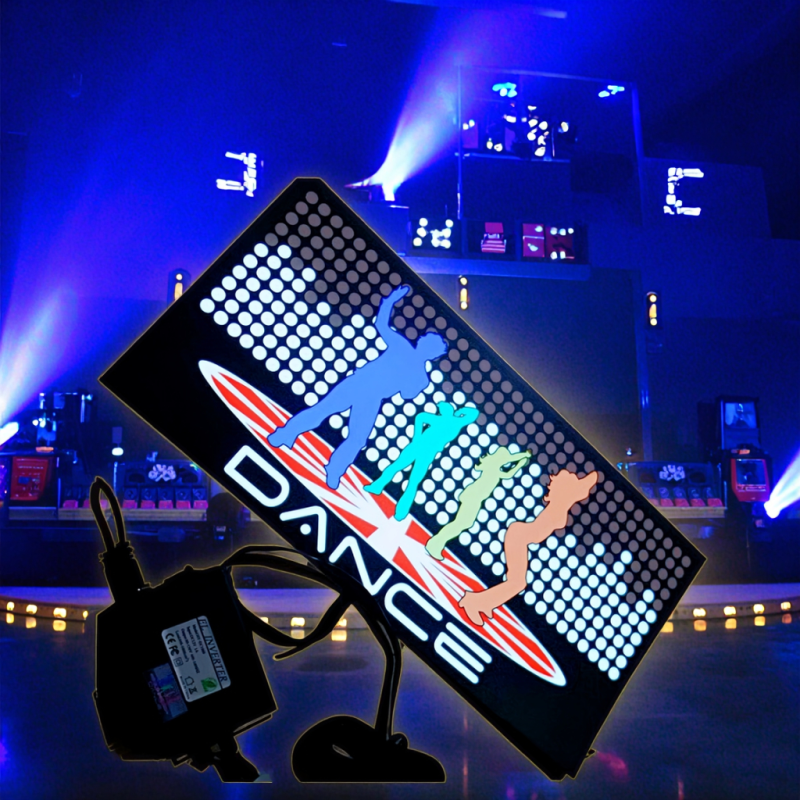 EL Advertising Poster Manufacturer - Ultra-Thin Voice-Activated Flash Music Sync