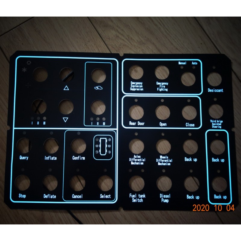 EL Light Sheet Supplier - PYL-EL-Panel Ultra-Thin High Brightness Socket Mounting
