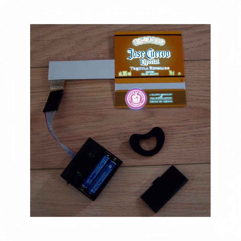 Wine Bottle Sticker Factory - Customized EL Panel for Brand Promotion Bar