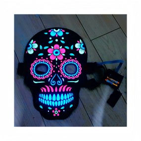EL Sheet Mask Supplier - Voice Control Mode Nightclubs Bars Parties Dazzling