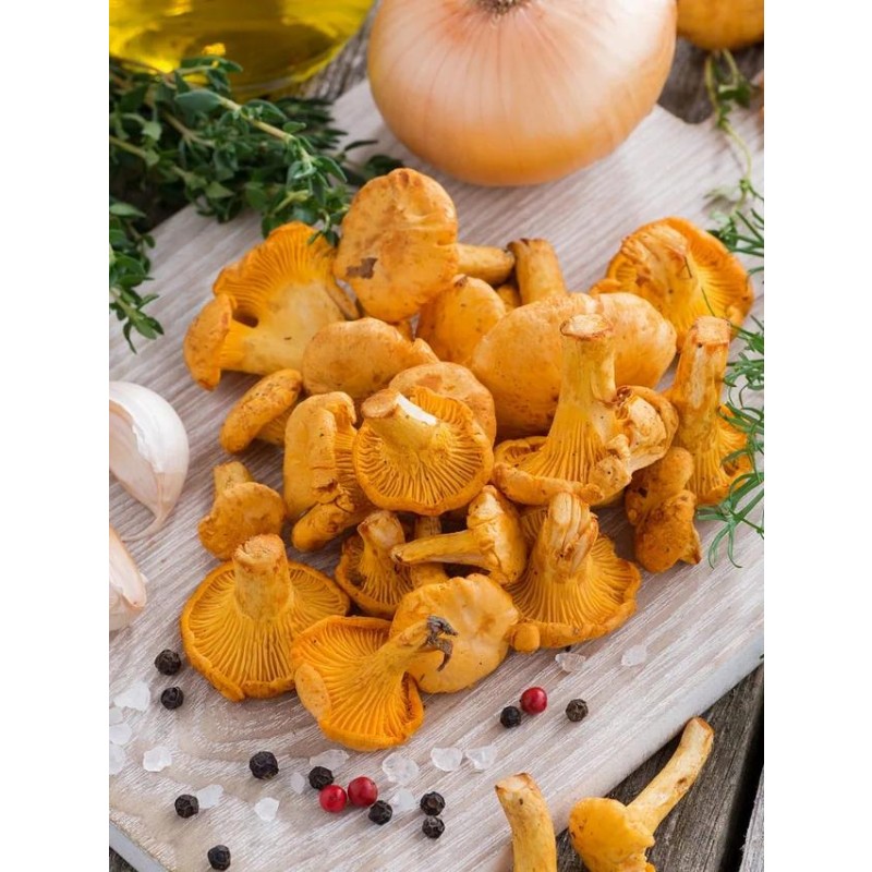 Chanterelle Mushroom Extract Mycelium Chanterelle Polysaccharide 30% Chanterelles Mushrooms Powder