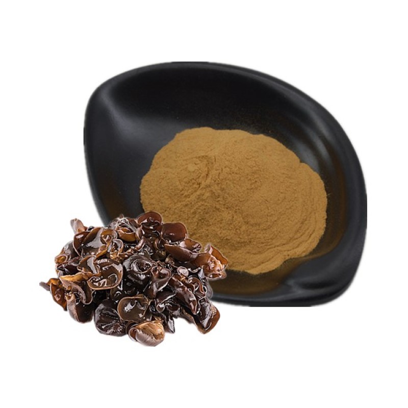 Black Fungus Extract Mushroom Black Fungus Powder Auricularia Auricula-Judae 30% Polysaccharides Auricularia Auricula Extract