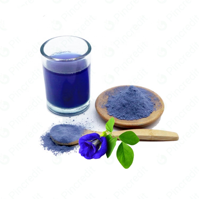 Factory Supply Wholesale Natural Blue Pigment Bulk Butterfly Pea Flower Powder