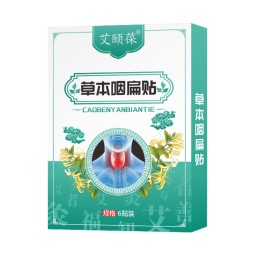 Wormwood Throat Patch Factory - 6/box Throat Discomfort Relief