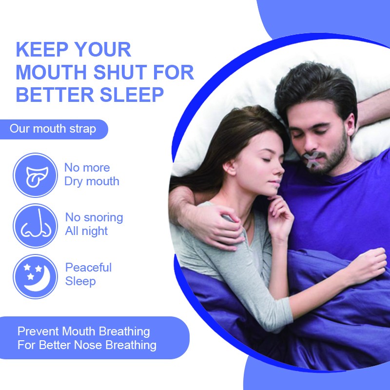 Sleep Quality Patch Supplier - Enhanced Snoring Relief Closed Mouth Nasal
