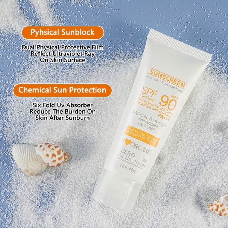 Sunscreen Supplier - Sunblock Moisturizer Whitening SPF90 Cream
