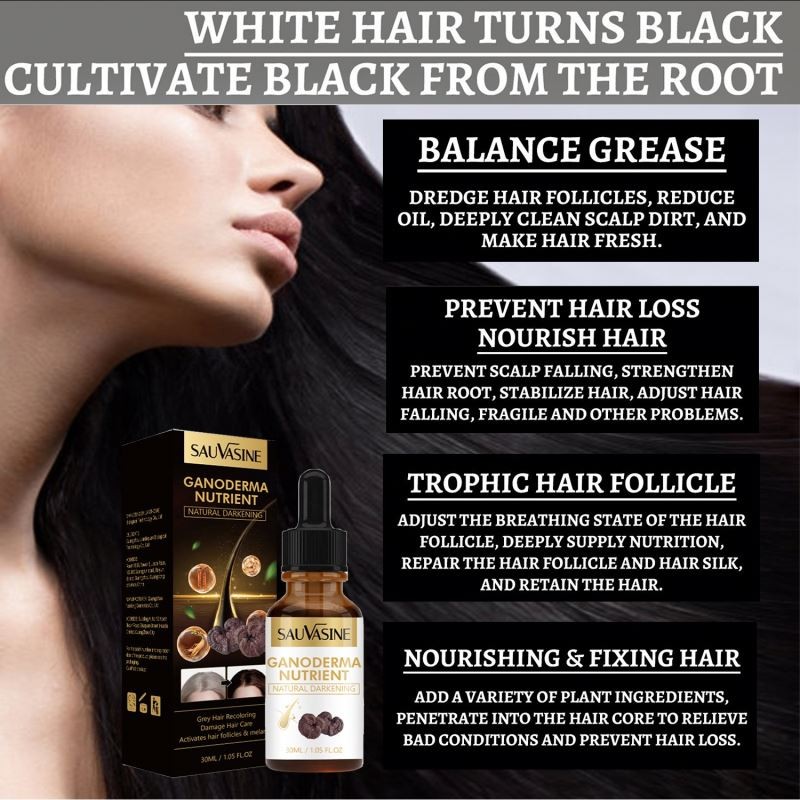 Hair Serum Supplier - Grey Treatment Repair Herbal Hair Serum