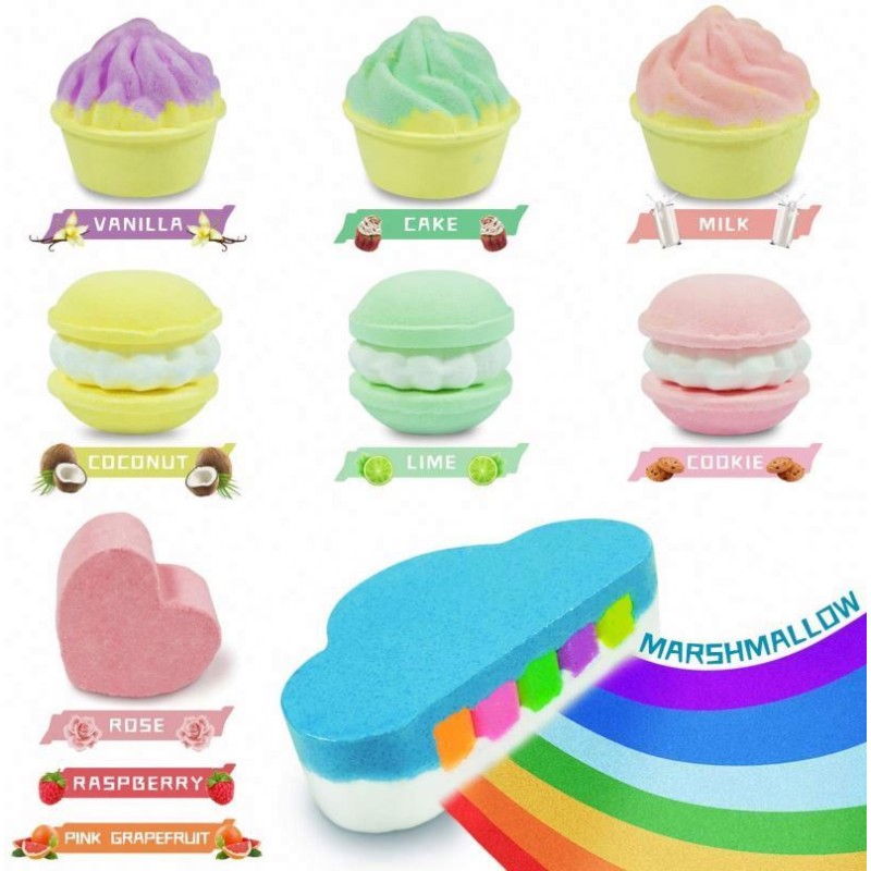 Bath Bomb Manufacturer - New Custom Shape Organic Bath Bombs