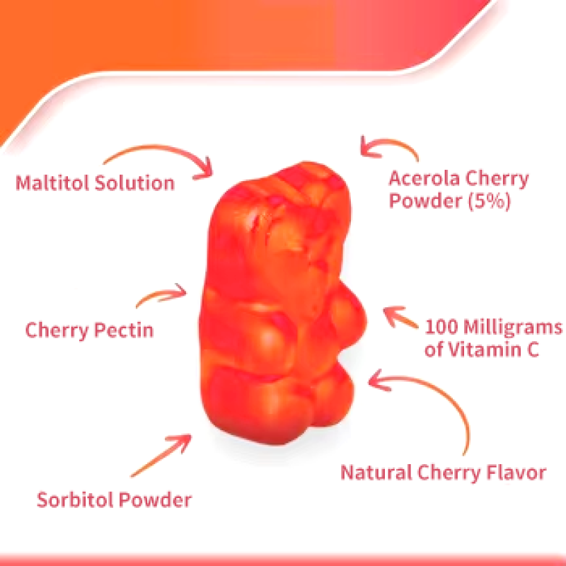 VC Gummy Candies Manufacturer - Highly Absorbable Anti-Oxidation
