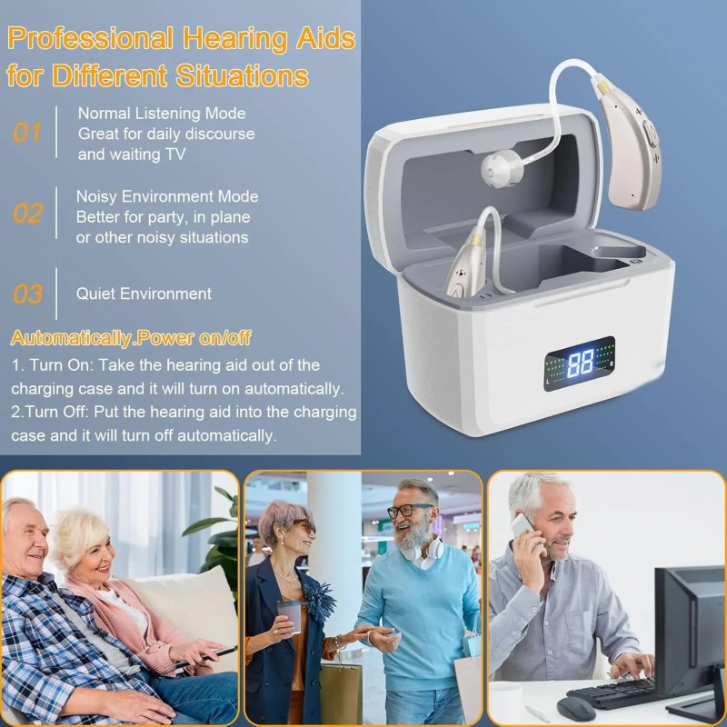 Noise Cancelling Hearing Aids Supplier - OTC Self-Fitting Adults