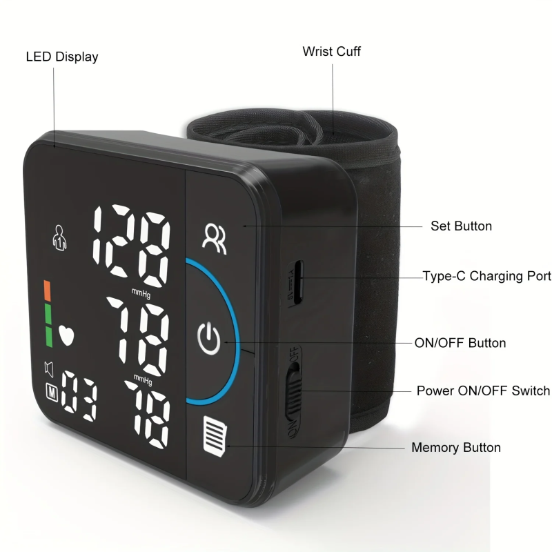 Blood Pressure Monitor Factory - High Precision Multi-Functional