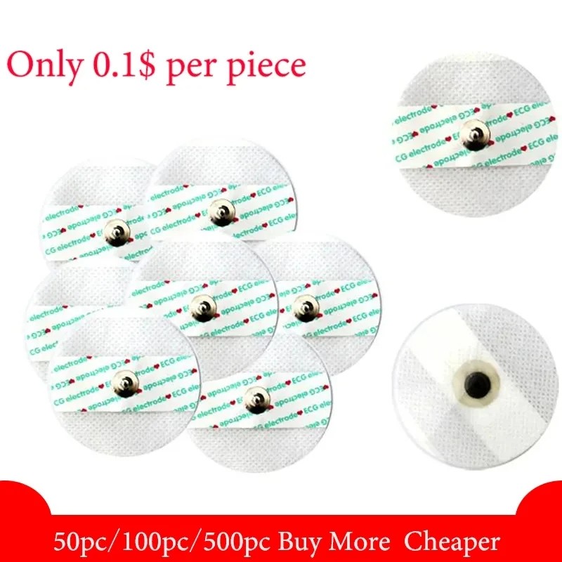 Circular Electrode Manufacturer - Disposable 50pcs ECG Medical