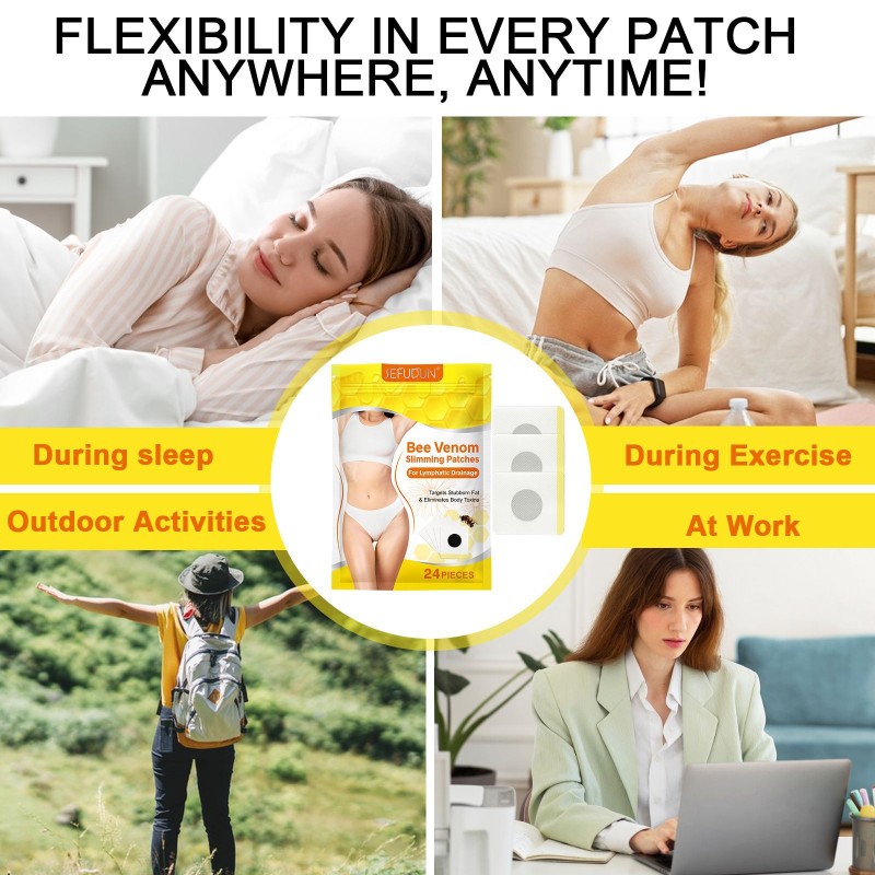Slimming Patches Supplier - Bee Venom Waist Tightening Curves