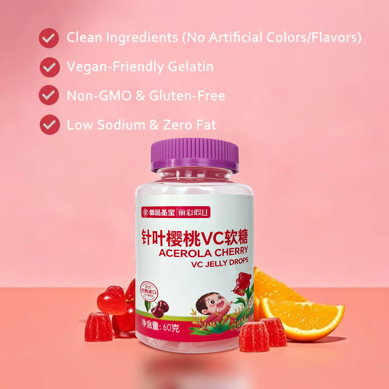 VC Gummy Candies Manufacturer - Highly Absorbable Anti-Oxidation